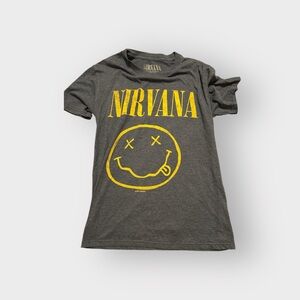 Vintage Tultex NIRVANA 2014 SHIRT Sz M Black